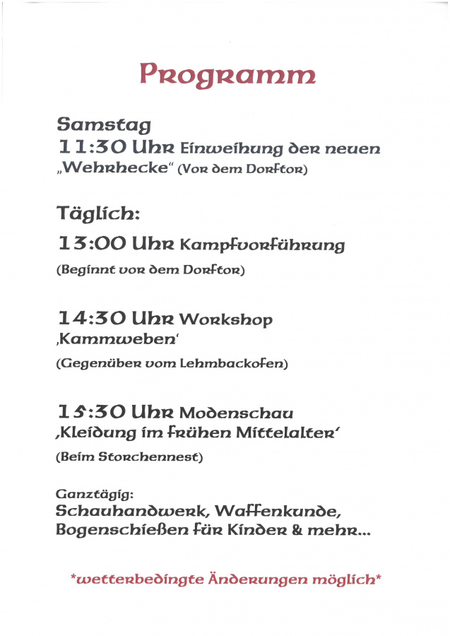 Programm